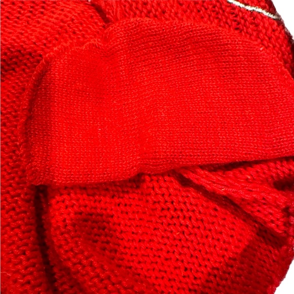 TALBOTS Vintage Hand Knit Christmas Cardigan - Picture 10 of 11